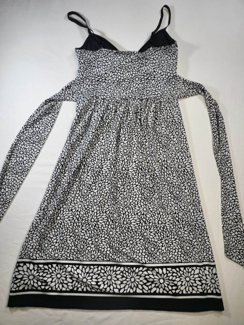 City Triangles Black & White Floral Maxi Dress – Size Small - Picture 8 of 8